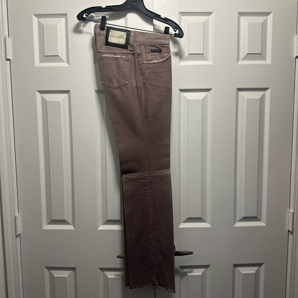 Dolce & Gabbana Brown Bootcut Pants